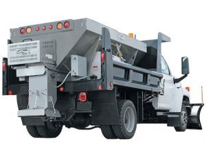 SaltDogg™ 3.5-5 Cubic Yard Hydraulic Conveyor Chain Spreader