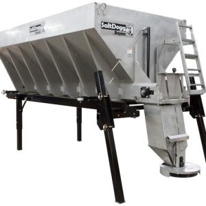 SALTDOGG® BLACK POWDER-COATED SPREADER STAND