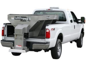 SaltDogg™ 2 Cubic Yard Electric Stainless Hopper Spreader