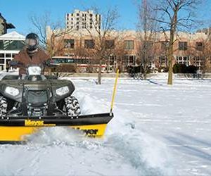 ATV Snow Plow