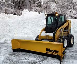 Skid Steer Snow Plow