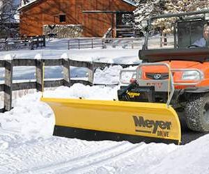 Utility Vehicle Snow Plow