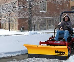 ZTR Snow Plow
