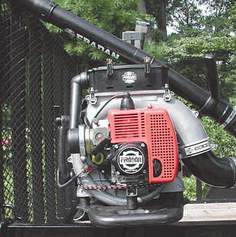 Adjustable Back Pack Sprayer or Blower Rack